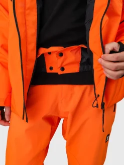 Norrow Heren Ski Jas | Punch Orange