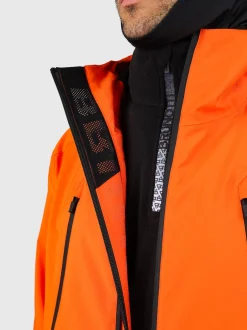 Norrow Heren Ski Jas | Punch Orange