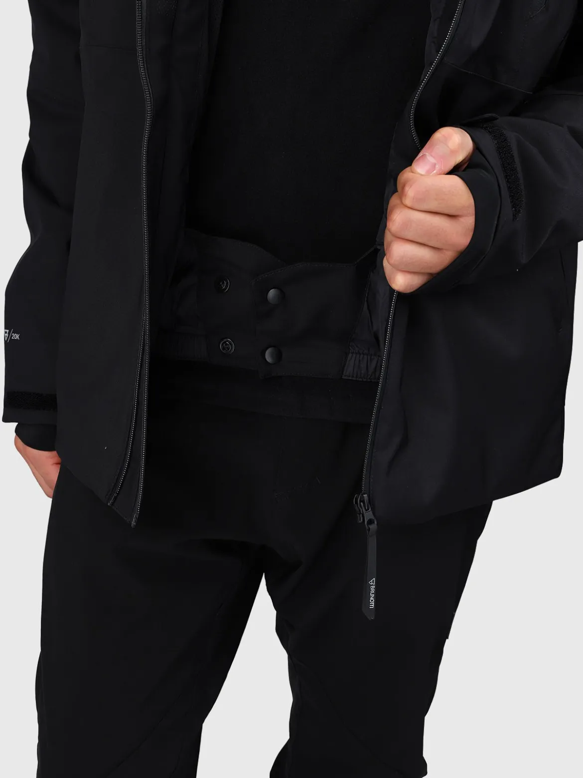 Norrow Heren Ski Jas | Zwart
