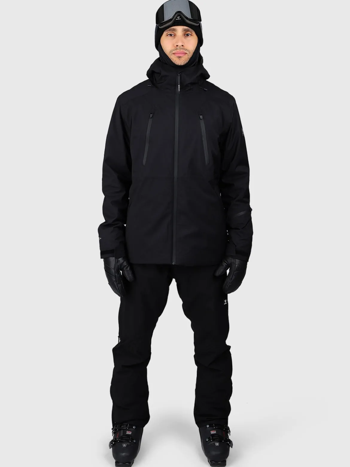 Norrow Heren Ski Jas | Zwart