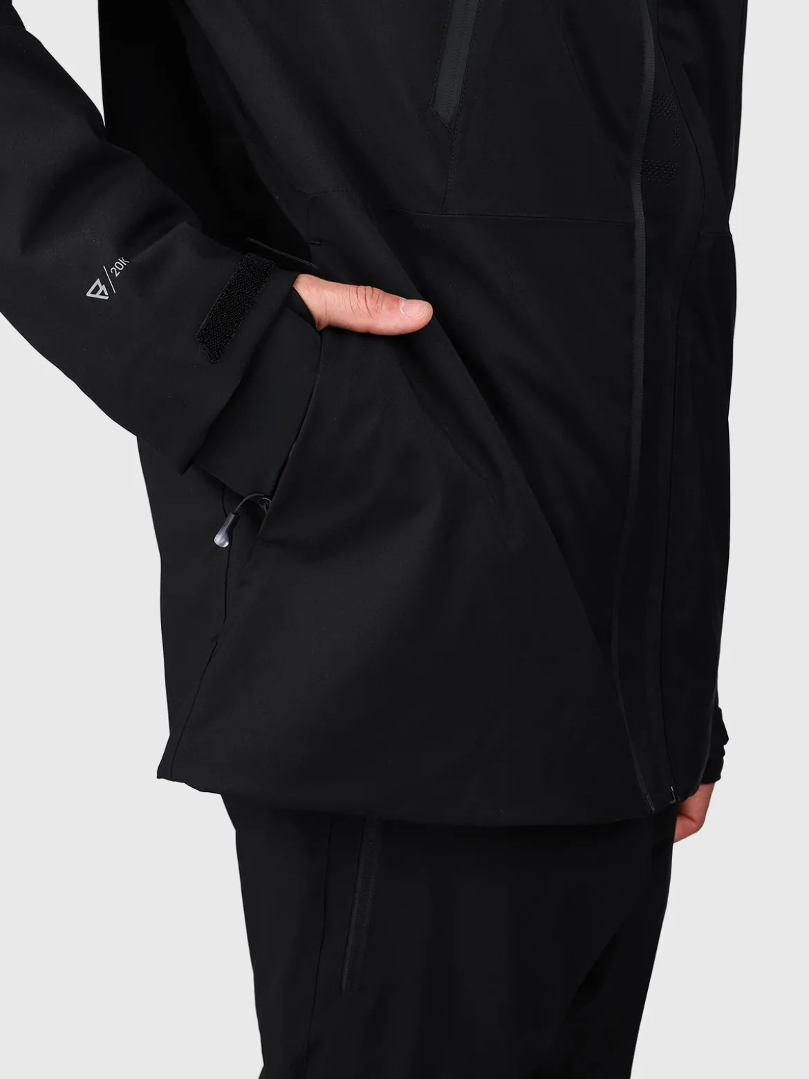 Norrow Heren Ski Jas | Zwart