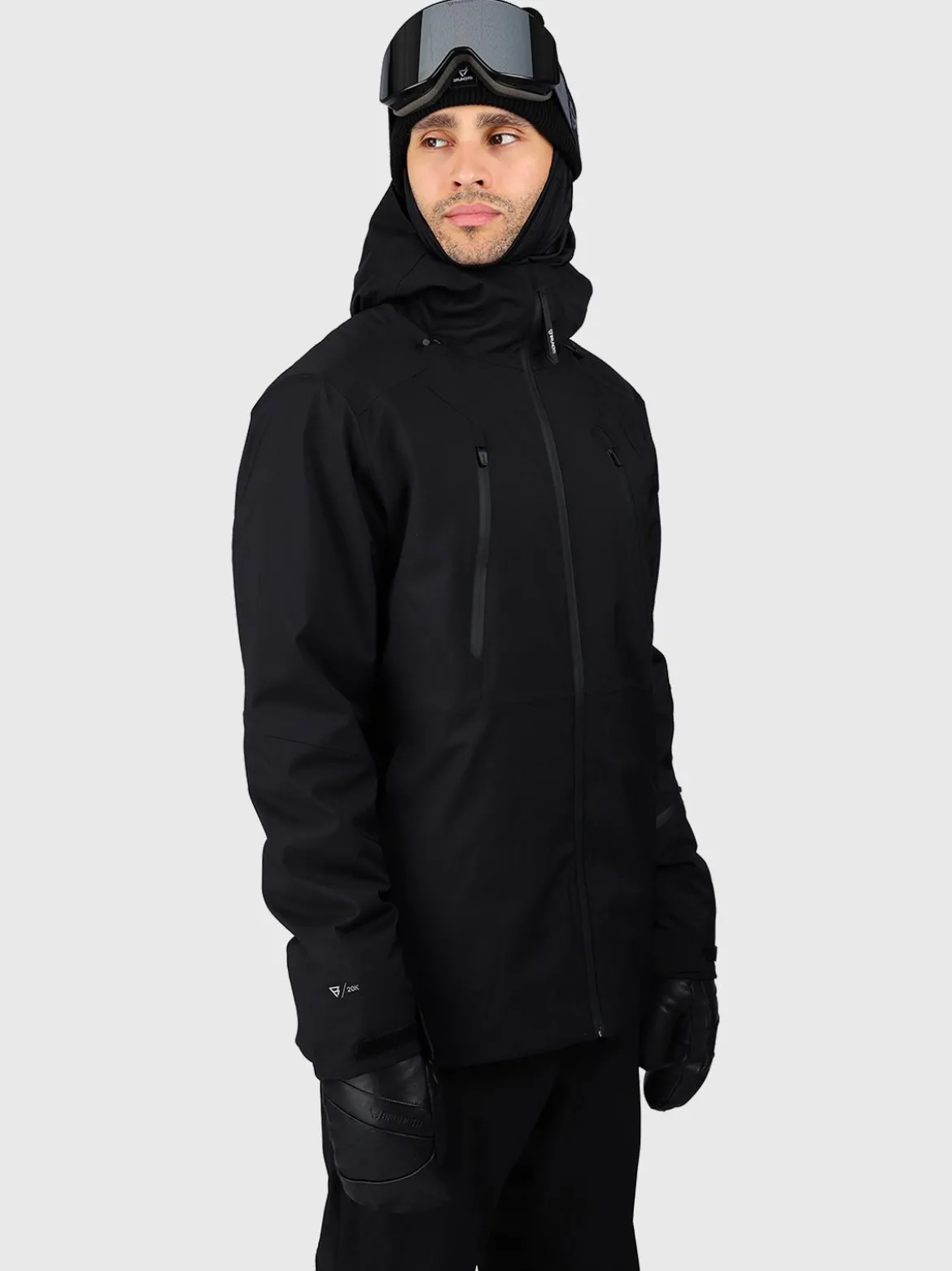 Norrow Heren Ski Jas | Zwart