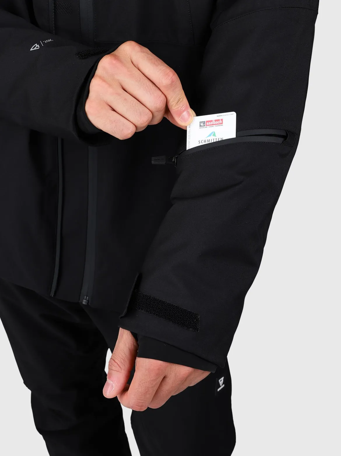 Norrow Heren Ski Jas | Zwart