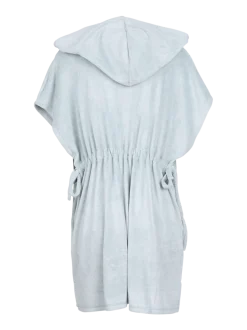 Paige Dames Poncho | Aqua Grey