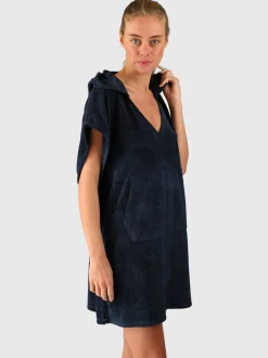 Paige Dames Poncho | Indigo Blue