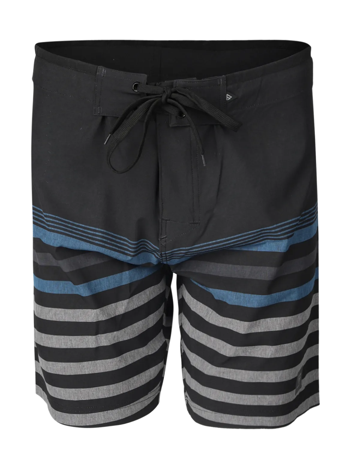 Paitor-Stripe Heren Boardshort | Zwart