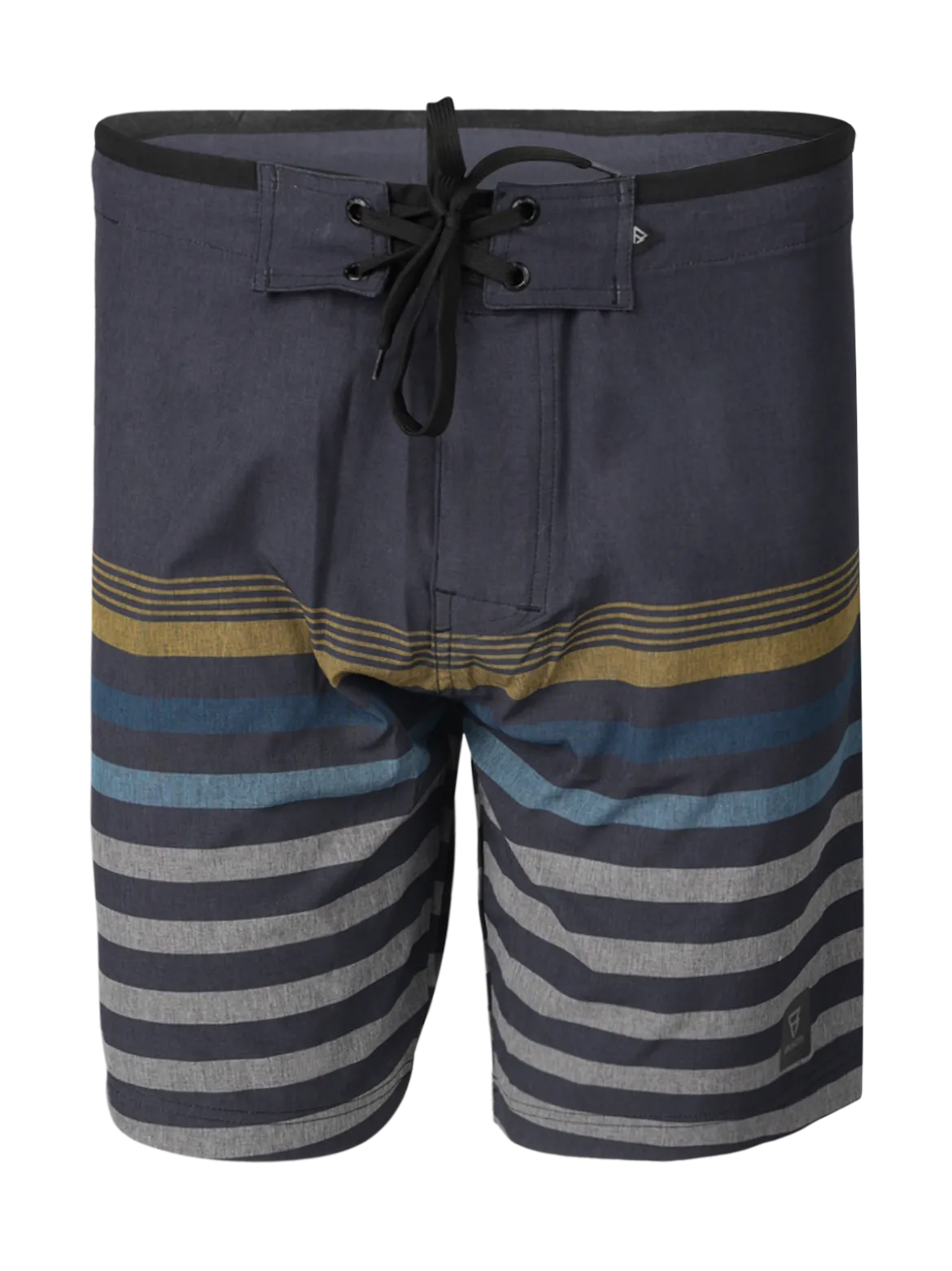 Paitor-Stripe Heren Boardshort | Blauw