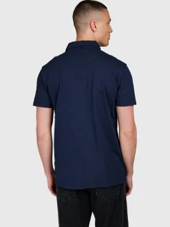Palorai Heren Polo | Indigo Blue