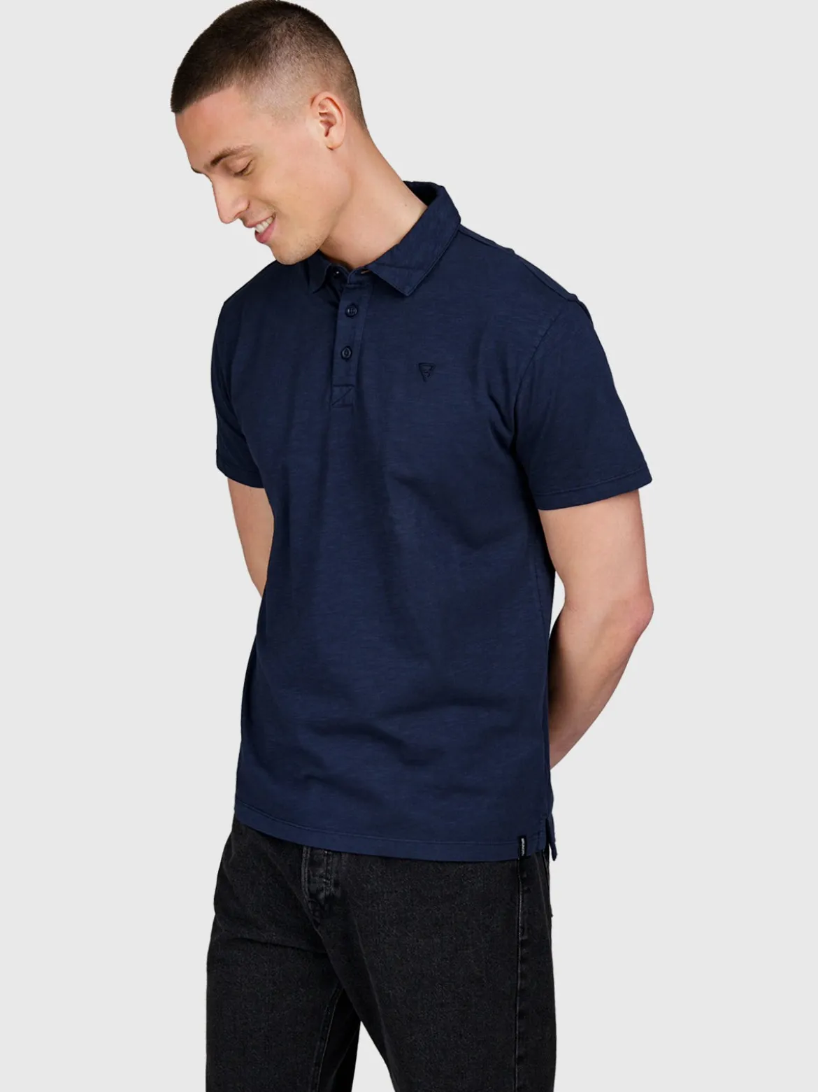 Palorai Heren Polo | Indigo Blue