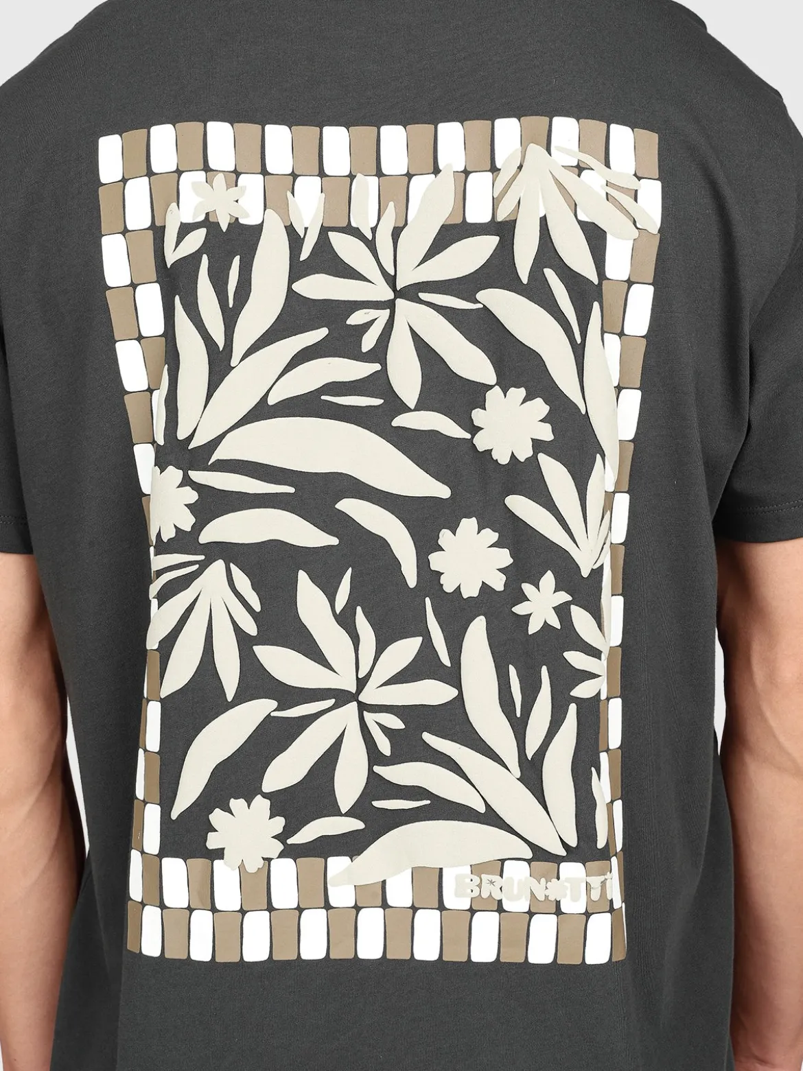 Pietros Heren T-shirt | Pirate Black