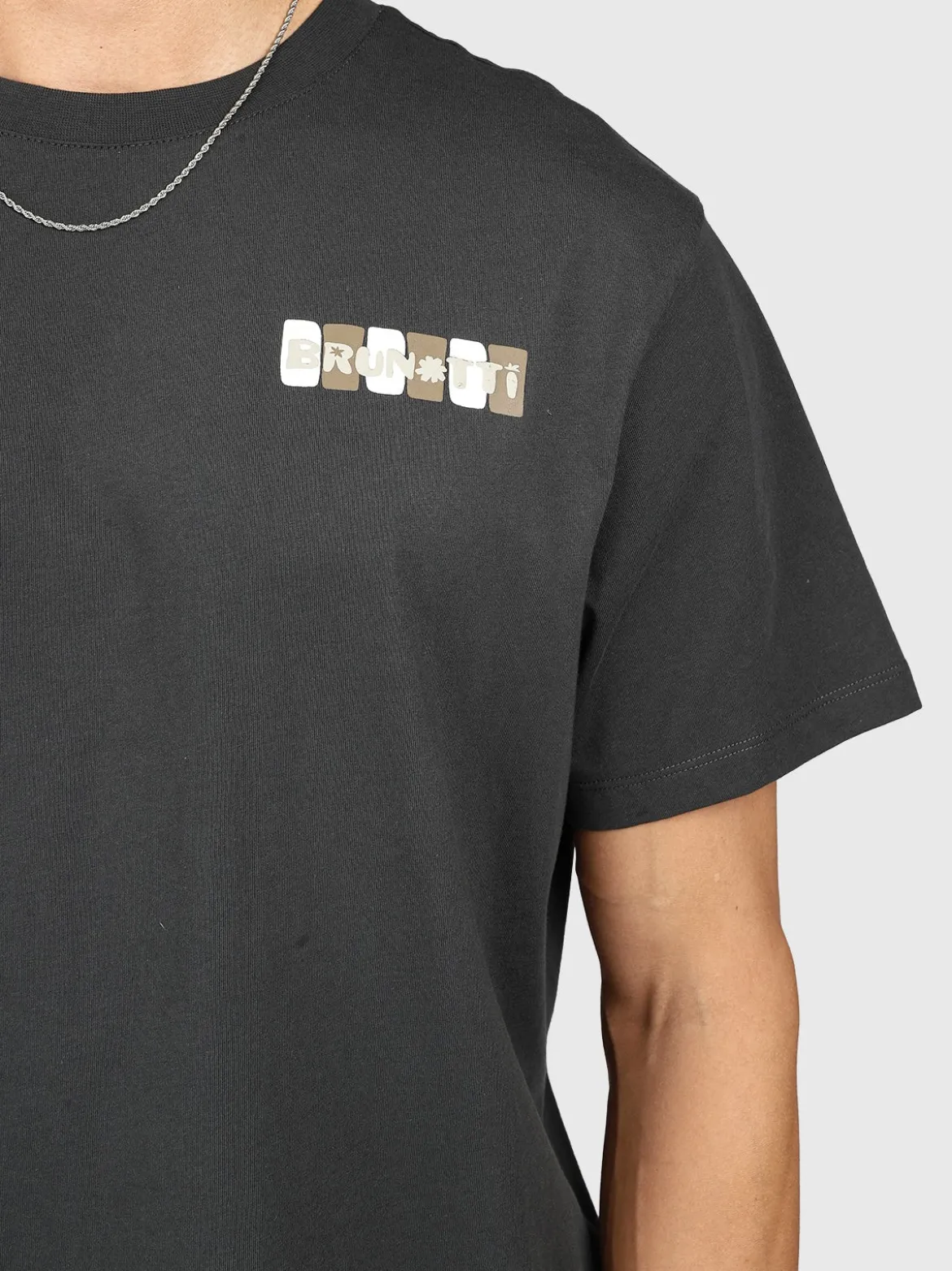 Pietros Heren T-shirt | Pirate Black