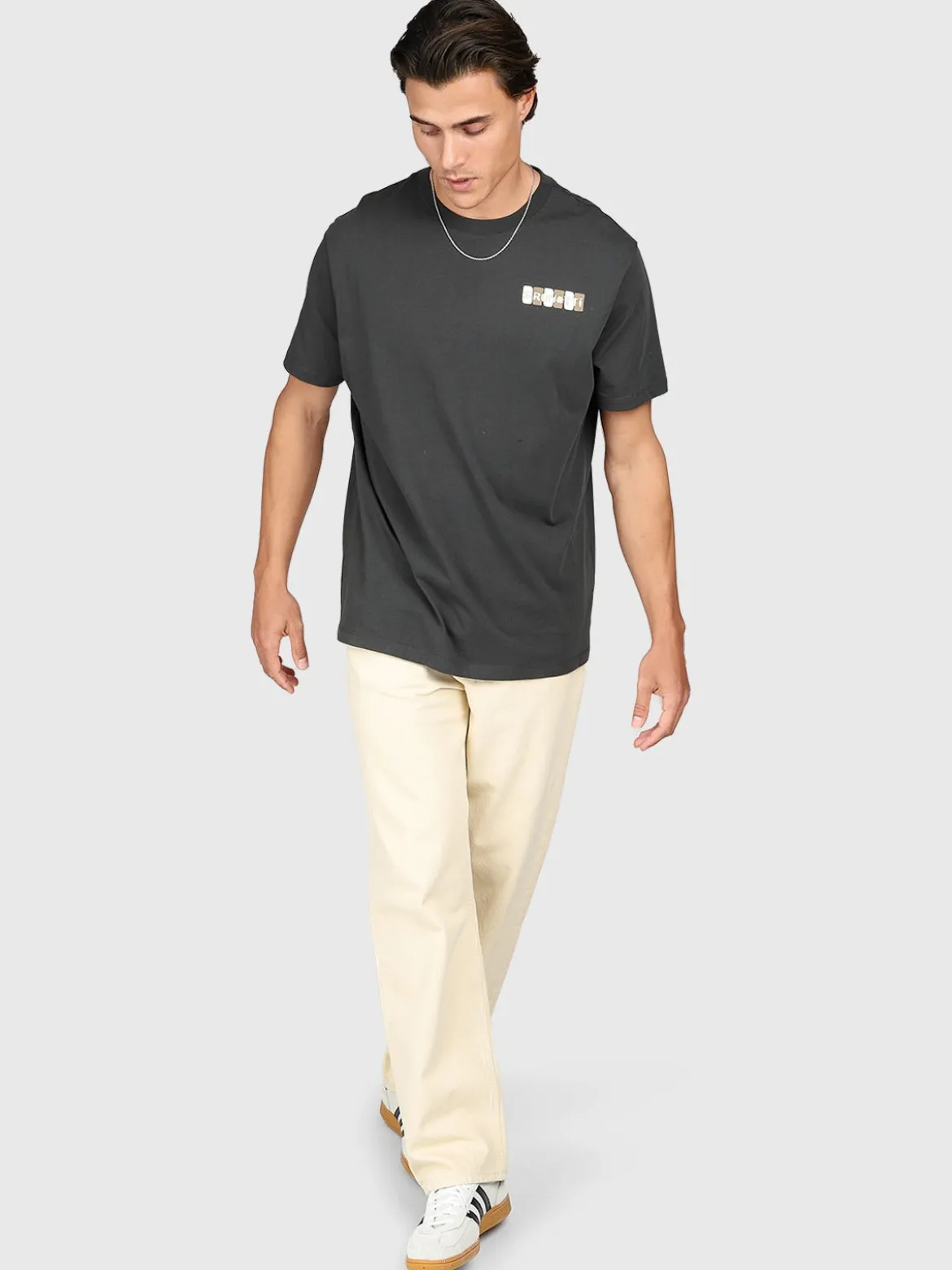 Pietros Heren T-shirt | Pirate Black