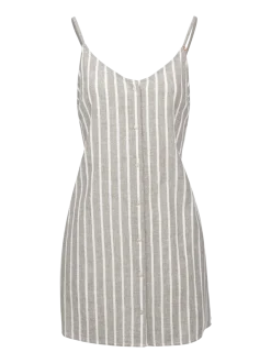 Pixey-Stripe Dames Jurk | Snow