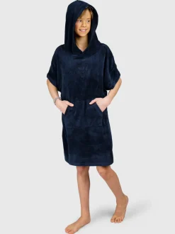 Ponchettoy Jongens Poncho | Indigo Blue