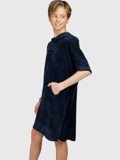Ponchettoy Jongens Poncho | Indigo Blue