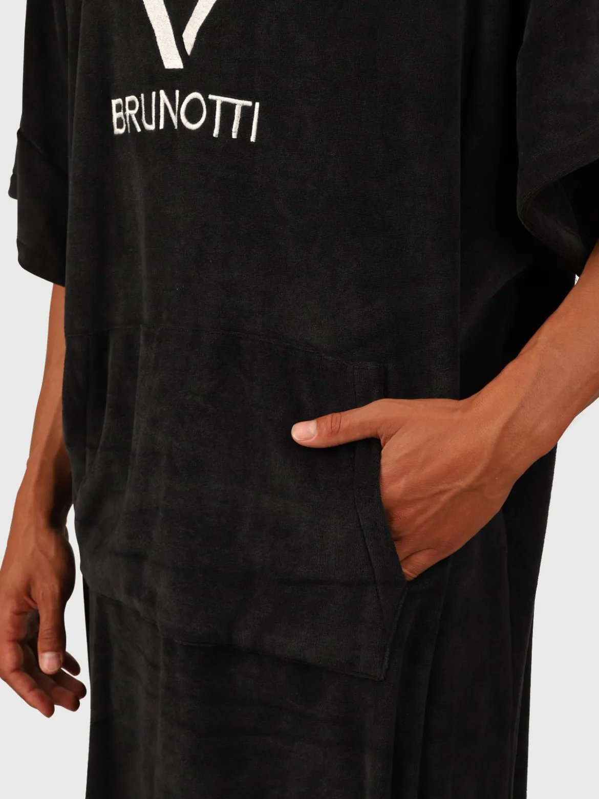Poncho-Solid Poncho | Black
