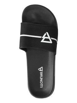 Porto Heren Flip Flops | Black
