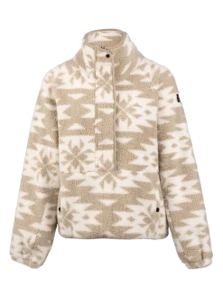 Powchou-Print Dames Fleece | Polar Fungi