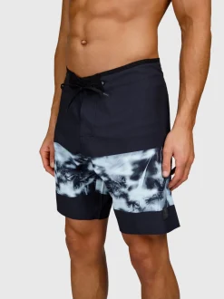 Quinn Heren Boardshorts | Pirate Black