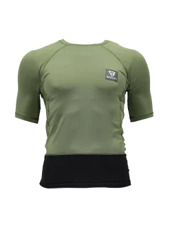 Radiance Rashvest S/S Heren | Groen