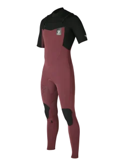 Radiance Shortarm 3/2mm Heren Wetsuit | Rood