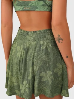 Raine-Leaf Dames Skort | Juniper
