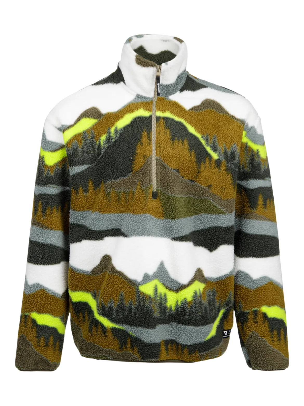 Reggio Men Urban Fleece | Dusky Green