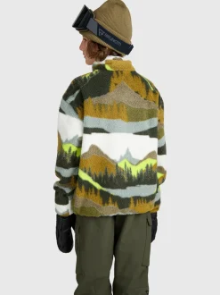 Reggios Boys Urban Fleece | Dusky Green