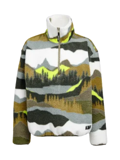Reggios Boys Urban Fleece | Dusky Green