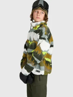 Reggios Boys Urban Fleece | Dusky Green