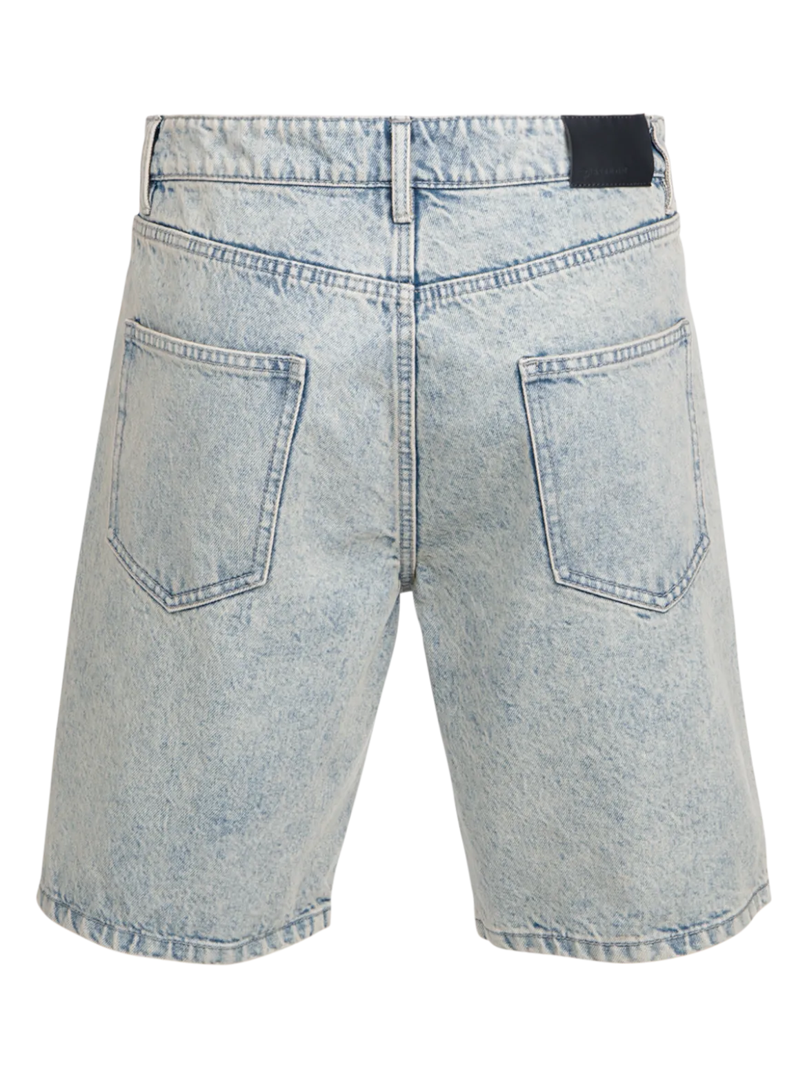 Relaxtime Heren Denim Shorts | Beige Blue Denim