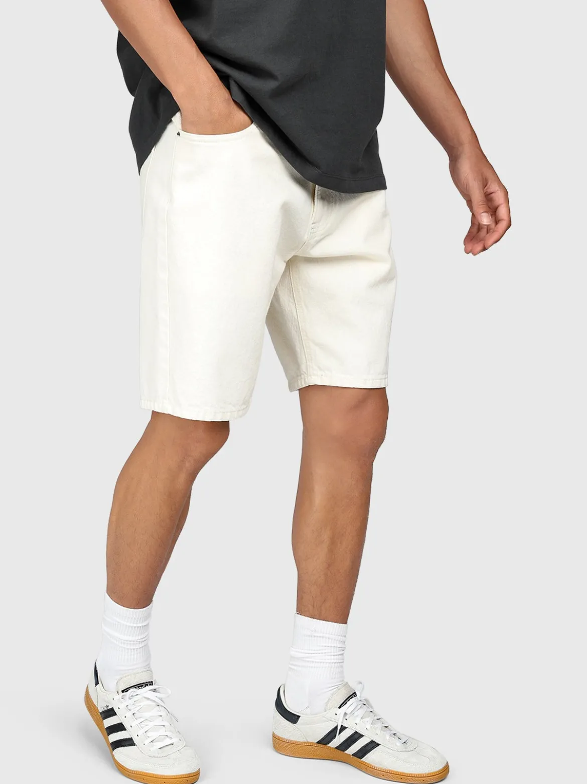Relaxtime Heren Denim Shorts | Canvas