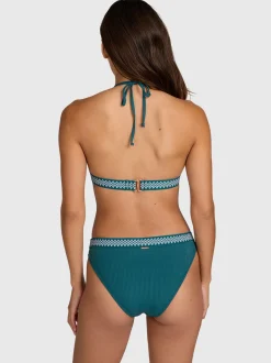 Relay-Rib Dames Bikini Bottom | Mediterranea