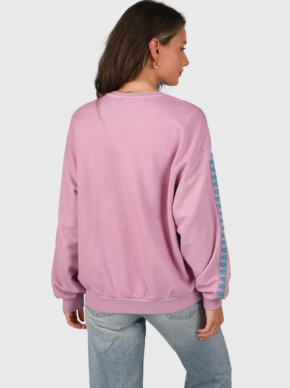 ReWind Dames Sweater | Mauve Mist