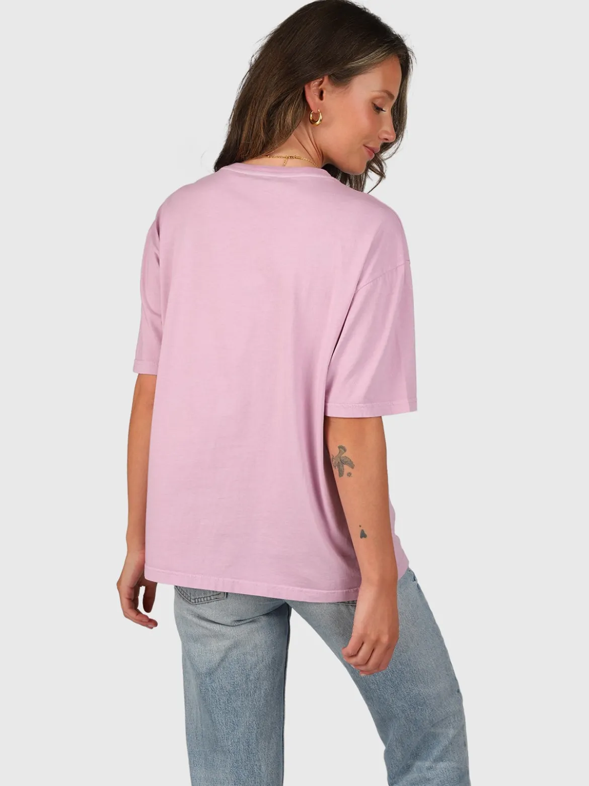 ReWind Dames T-Shirt | Mauve Mist