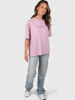 ReWind Dames T-Shirt | Mauve Mist
