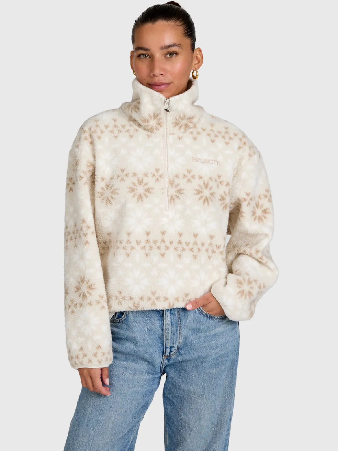 Rezan Women Urban Fleece | Moonbeam