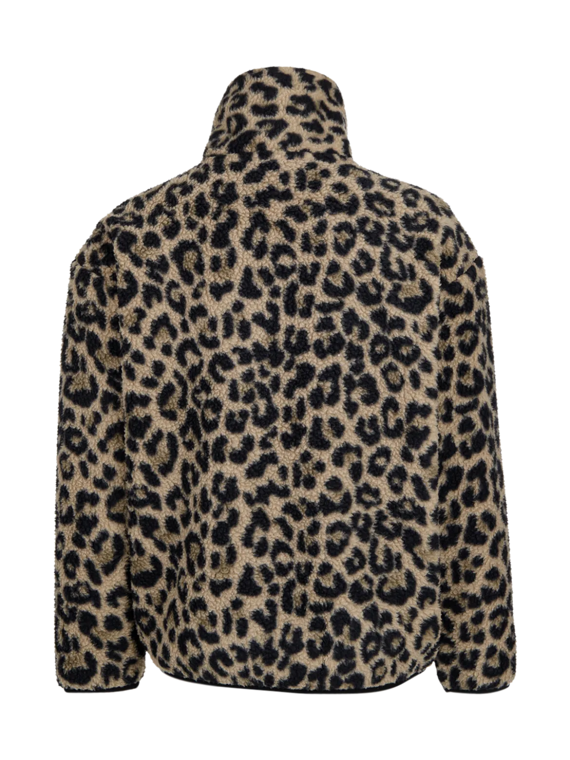Rezany-Print Girls Snow Fleece | Black