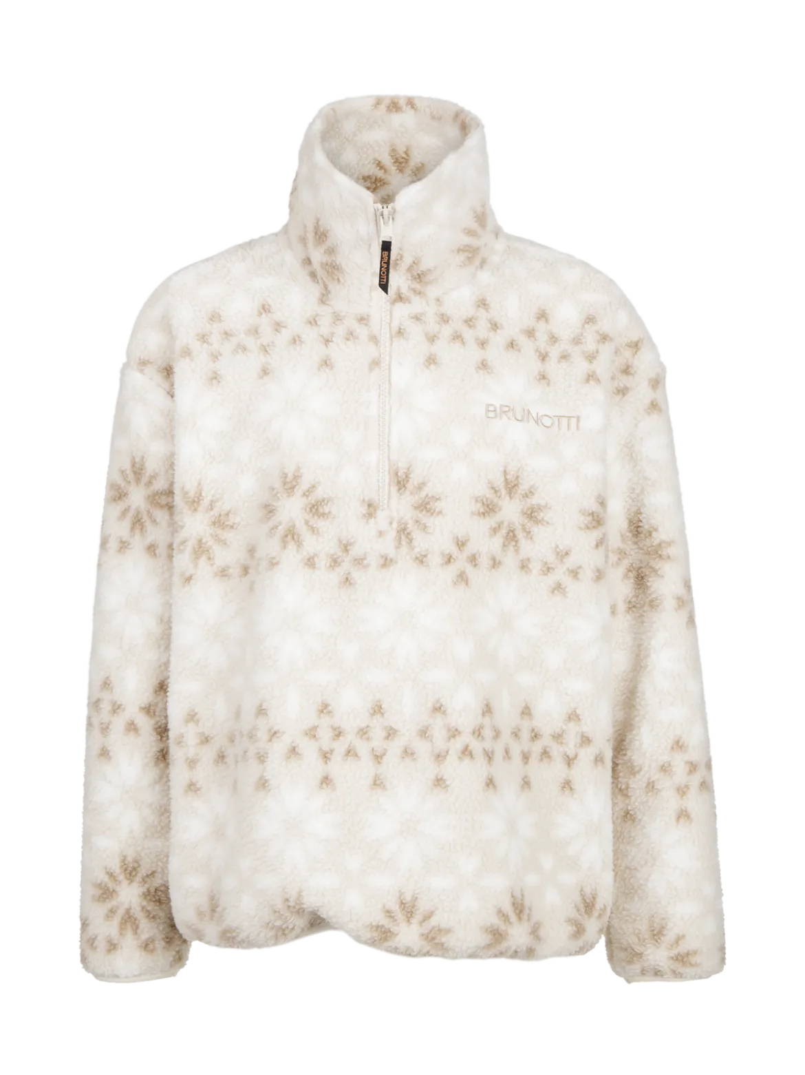 Rezany-Print Girls Snow Fleece | Moonbeam