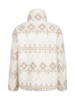 Rezany-Print Girls Snow Fleece | Moonbeam