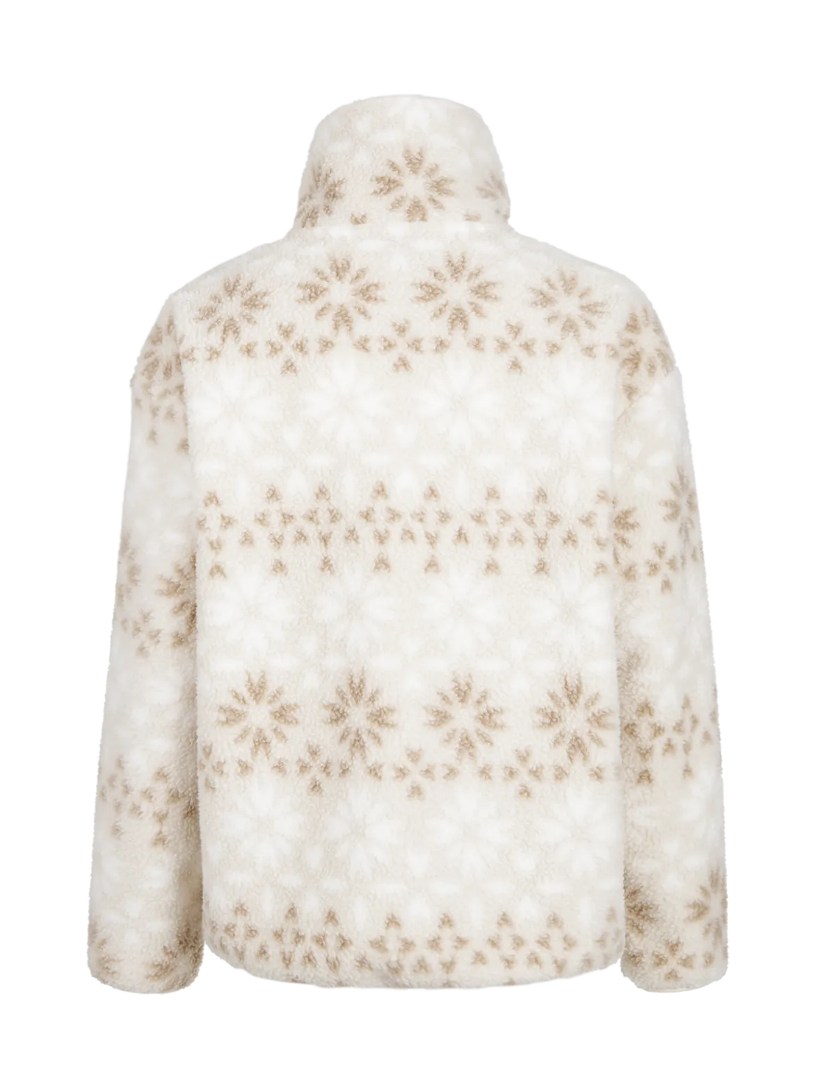 Rezany-Print Girls Snow Fleece | Moonbeam