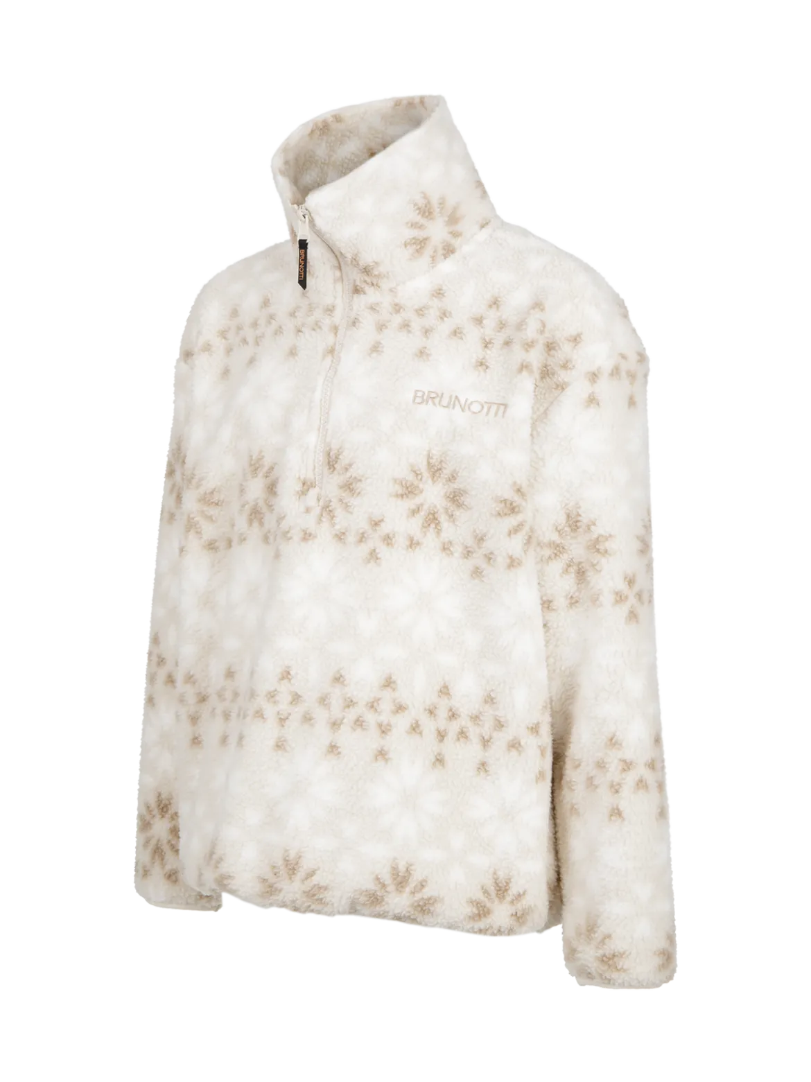Rezany-Print Girls Snow Fleece | Moonbeam