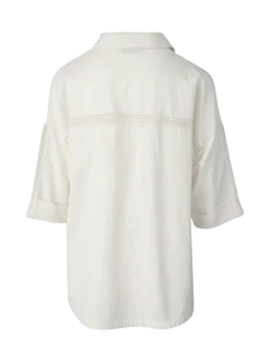Riley Damen Blouse | Cream