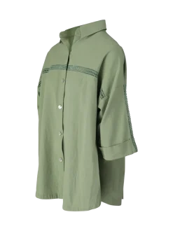 Riley Dames Blouse | Eucalyptus