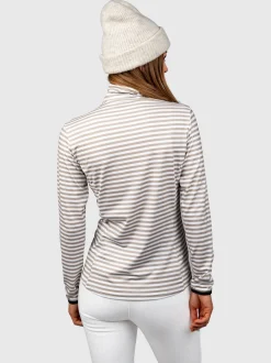Rodika-Print Dames Fleece | Awning Stripe Fungi
