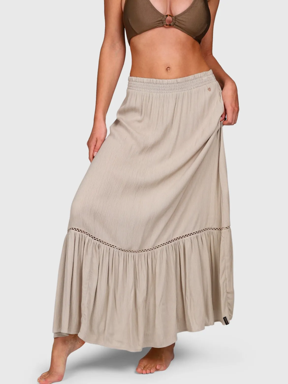 Romaine Dames Skirt | Feather Grey