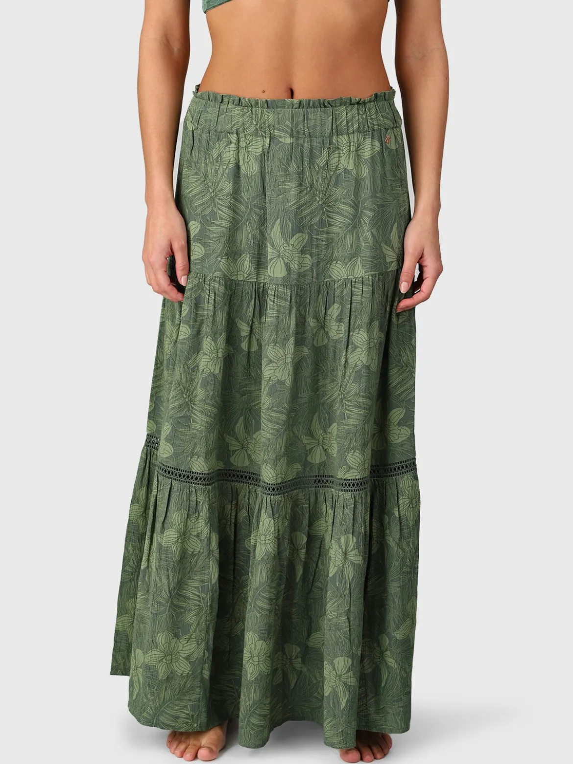 Romya-Leaf Dames Rok | Juniper