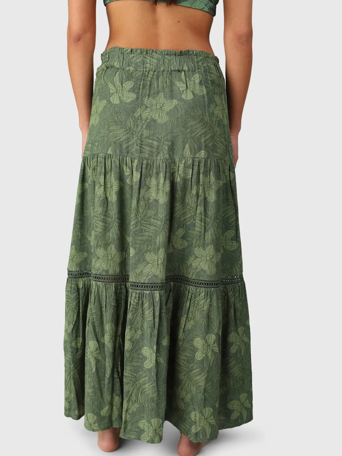 Romya-Leaf Dames Rok | Juniper