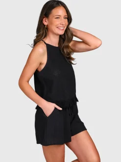 Royksia Dames Shorts | Zwart