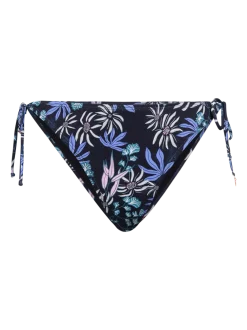 Salanina-Print Dames Bikini Broekje | Zwart